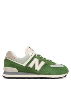 Sneakersy New Balance U574GRE M Zielony ze sklepu eobuwie.pl w kategorii Buty sportowe męskie - zdjęcie 185390396