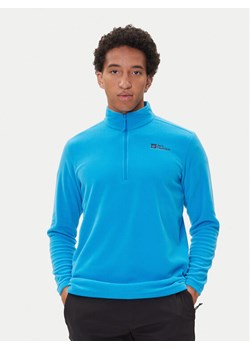 Jack Wolfskin Polar Taunus Hz 1709522 Niebieski Regular Fit ze sklepu MODIVO w kategorii Bluzy męskie - zdjęcie 185391226