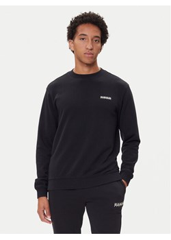 Napapijri Bluza B-Small Box C NP0A88TP Czarny Relaxed Fit ze sklepu MODIVO w kategorii Bluzy męskie - zdjęcie 185391236