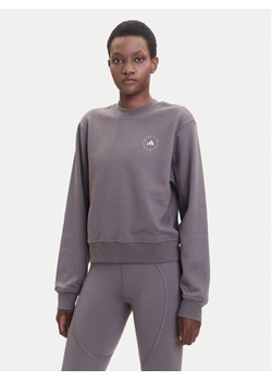 adidas by Stella McCartney Bluza JW4692 Szary Regular Fit ze sklepu MODIVO w kategorii Bluzy damskie - zdjęcie 185391247
