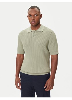 BOSS Polo Akoppo 50543670 Zielony Regular Fit ze sklepu MODIVO w kategorii T-shirty męskie - zdjęcie 185391385