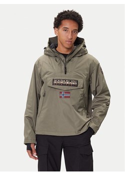 Napapijri Kurtka anorak Rainforest Next NP0A4IB9 Khaki Regular Fit ze sklepu MODIVO w kategorii Kurtki męskie - zdjęcie 185391387