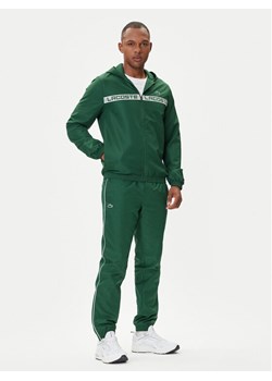 Lacoste Dres WH4757 Zielony Regular Fit ze sklepu MODIVO w kategorii Dresy męskie - zdjęcie 185391419