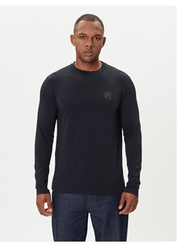 KARL LAGERFELD Longsleeve 755052 554235 Granatowy Regular Fit ze sklepu MODIVO w kategorii T-shirty męskie - zdjęcie 185391426