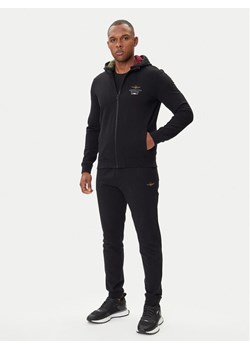 Aeronautica Militare Dres 252TF0102UF00662 Czarny Regular Fit ze sklepu MODIVO w kategorii Dresy męskie - zdjęcie 185391448