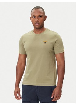 Aeronautica Militare T-Shirt 252TS1580UJ00372 Zielony Regular Fit ze sklepu MODIVO w kategorii T-shirty męskie - zdjęcie 185391465