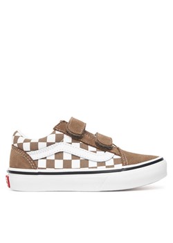 Vans Tenisówki Old Skool VN000CYA1NU1 Brązowy ze sklepu MODIVO w kategorii Trampki dziecięce - zdjęcie 185391478