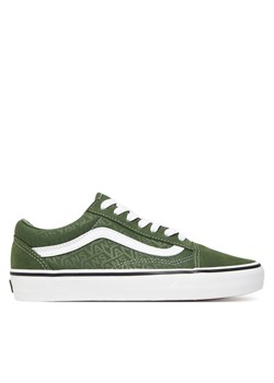 Vans Tenisówki Old Skool VN000D2VZ3R1 Zielony ze sklepu MODIVO w kategorii Trampki dziecięce - zdjęcie 185391495