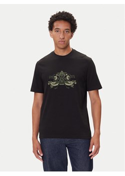 HUGO T-Shirt Denrith 50544543 Czarny Regular Fit ze sklepu MODIVO w kategorii T-shirty męskie - zdjęcie 185391506