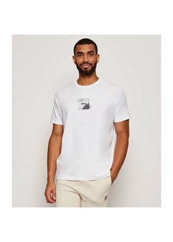 BOSS GREEN T-shirt Tee Stripe Zone | Relaxed fit | stretch ze sklepu Gomez Fashion Store w kategorii T-shirty męskie - zdjęcie 185394097