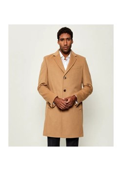 BOSS BLACK Wełniany płaszcz H-Hyde-254 | z dodatkiem kaszmiru ze sklepu Gomez Fashion Store w kategorii Płaszcze męskie - zdjęcie 185395108