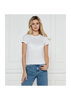 Tommy Jeans T-shirt | Slim Fit ze sklepu Gomez Fashion Store w kategorii Bluzki damskie - zdjęcie 185395145