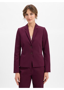 Marie Lund Marynarka damska Kobiety Bawełna bakłażanowy jednolity - id: 711334-0006-00340 - marki Marie Lund - 185396075 Marie Lund Marynarka damska Kobiety Bawełna bakłażanowy jednolity ze sklepu vangraaf w kategorii Marynarki damskie - zdjęcie 185396075