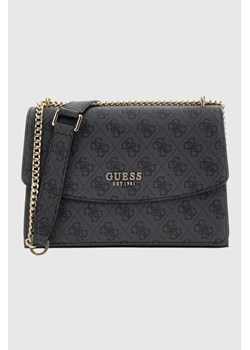 GUESS Czarna kopertówka damska Calista ze sklepu outfit.pl w kategorii Kopertówki - zdjęcie 185396295