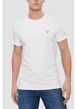 GUESS Zestaw białych męskich koszulek Caleb Hero 2PACK, Rozmiar S ze sklepu outfit.pl w kategorii T-shirty męskie - zdjęcie 185396316