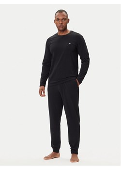 Emporio Armani Underwear Piżama EM000610 AF10776 MC108 Czarny Regular Fit ze sklepu MODIVO w kategorii Piżamy męskie - zdjęcie 185397175