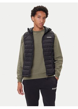 Napapijri Bezrękawnik A-Gesar V NP0A88U4 Czarny Regular Fit ze sklepu MODIVO w kategorii Kamizelki męskie - zdjęcie 185397199