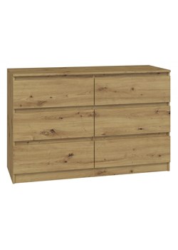 Skandynawska komoda do salonu dąb artisan - Larene ze sklepu Edinos.pl w kategorii Komody - zdjęcie 185398057