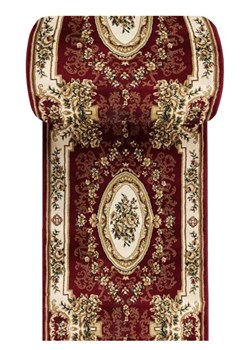 Czerwony elegancki chodnik dywanowy na metry W0-W49 ze sklepu Edinos.pl w kategorii Dywany - zdjęcie 185398066