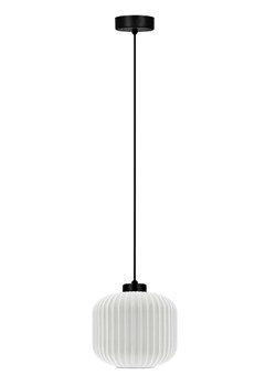 Lampa wisząca czarno-biała F0-T73 ze sklepu Edinos.pl w kategorii Lampy wiszące - zdjęcie 185399156