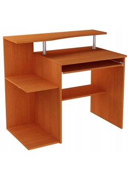 Minimalistyczne biurko do komputera olcha - Odeon ze sklepu Edinos.pl w kategorii Biurka i sekretarzyki - zdjęcie 185399635