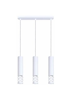 Potrójna podłużna lampa wisząca - K605-Lanow ze sklepu Edinos.pl w kategorii Lampy wiszące - zdjęcie 185399997