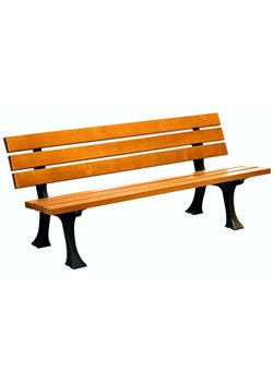 Ławka ogrodowa 180 cm 7 kolorów T0-H78 ze sklepu Edinos.pl w kategorii Ławki ogrodowe - zdjęcie 185401288