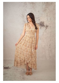 Lula Natura Sukienka w kolorze beżowym ze sklepu Limango Polska w kategorii Sukienki - zdjęcie 185404097