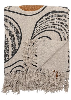 Bloomingville Pled &quot;Giano&quot; w kolorze kremowo-czarno-jasnobrązowym - 160 x 130 cm ze sklepu Limango Polska w kategorii Tekstylia - zdjęcie 185404247
