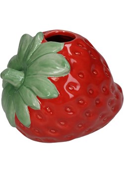 Kersten Wazon &quot;Strawberry&quot; w kolorze czerwonym - 13 x 10 x 10 cm ze sklepu Limango Polska w kategorii Wazony - zdjęcie 185404597