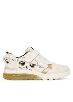 Sneakersy Geox J Ciberdron J56LPA 0BCKN C1M2U D Écru ze sklepu eobuwie.pl w kategorii Buty sportowe dziecięce - zdjęcie 185404817