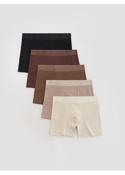 Reserved - 5 pack bokserek Long - brązowy ze sklepu Reserved w kategorii Majtki męskie - zdjęcie 185405205