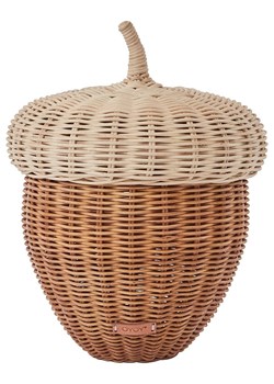 OYOY mini Kosz &quot;Acorn&quot; w kolorze brązowo-beżowym - wys. 37 x Ø 34 cm ze sklepu Limango Polska w kategorii Pojemniki kuchenne - zdjęcie 185406766