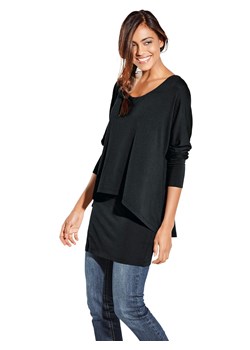 Heine Koszulka w kolorze czarnym ze sklepu Limango Polska w kategorii Bluzki damskie - zdjęcie 185406946