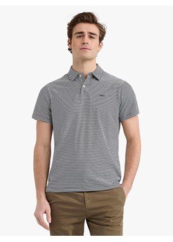 McGregor Koszulka polo w kolorze granatowo-białym ze sklepu Limango Polska w kategorii T-shirty męskie - zdjęcie 185407228
