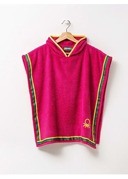 Benetton Ręcznik kąpielowy w kolorze różowym z kapturem ze sklepu Limango Polska w kategorii Ręczniki dla dzieci - zdjęcie 185407506