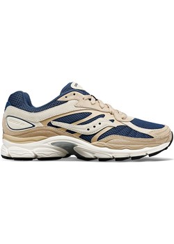 Saucony Skórzane sneakersy w kolorze beżowo-granatowym ze sklepu Limango Polska w kategorii Buty sportowe męskie - zdjęcie 185407566