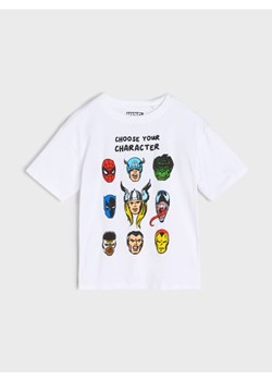 Sinsay - Koszulka Marvel - biały ze sklepu Sinsay w kategorii T-shirty chłopięce - zdjęcie 185409696