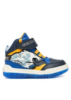Sneakersy Geox J Buzzerlight J56MCE 054CE C4054 M Granatowy ze sklepu eobuwie.pl w kategorii Buty sportowe dziecięce - zdjęcie 185411118
