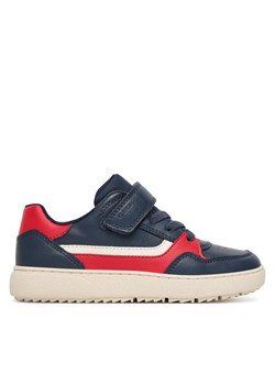 Sneakersy Geox J Theleven J56LDD 054FU C0735 S Granatowy ze sklepu eobuwie.pl w kategorii Buty sportowe dziecięce - zdjęcie 185411135