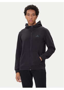 adidas Bluza techniczna Designed for Training IY1131 Czarny Regular Fit ze sklepu MODIVO w kategorii Bluzy męskie - zdjęcie 185411848