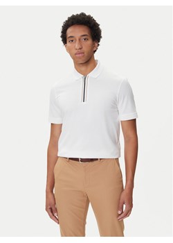 BOSS Polo H-Paras 65 50543880 Biały Regular Fit ze sklepu MODIVO w kategorii T-shirty męskie - zdjęcie 185411867