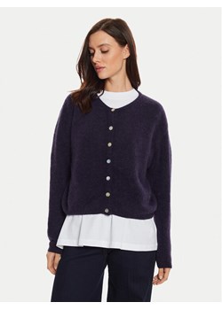 American Vintage Kardigan VITO19EH24 Granatowy Regular Fit ze sklepu MODIVO w kategorii Swetry damskie - zdjęcie 185411919