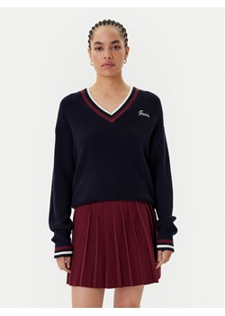 Guess Sweter V5BR01 Z1152 Granatowy Regular Fit ze sklepu MODIVO w kategorii Swetry damskie - zdjęcie 185411959