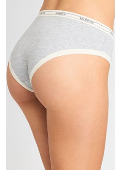 Marilyn figi damskie z bawełny organicznej w sportowym stylu szare Denise, Kolor szary, Rozmiar S/M, Marilyn ze sklepu Primodo w kategorii Majtki damskie - zdjęcie 185412968
