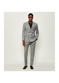 BOSS BLACK Wełniany garnitur H-Huge-2pcs-DB-254 | Slim Fit ze sklepu Gomez Fashion Store w kategorii Garnitury męskie - zdjęcie 185415076