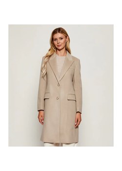 BOSS BLACK Wełniany płaszcz Classin ze sklepu Gomez Fashion Store w kategorii Płaszcze damskie - zdjęcie 185415117