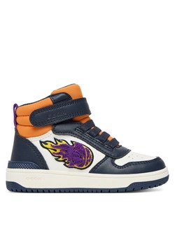 Sneakersy Geox J Washiba J56LQC 054FU C0899 M Biały ze sklepu eobuwie.pl w kategorii Buty sportowe dziecięce - zdjęcie 185415395