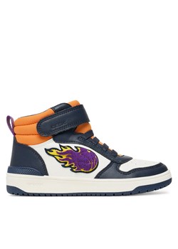 Sneakersy Geox J Washiba J56LQC 054FU C0899 S Biały ze sklepu eobuwie.pl w kategorii Buty sportowe dziecięce - zdjęcie 185415398