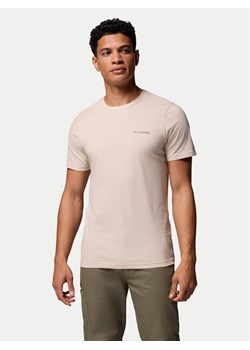 Columbia T-Shirt Rapid Ridge 1934824 Beżowy Regular Fit ze sklepu MODIVO w kategorii T-shirty męskie - zdjęcie 185415965